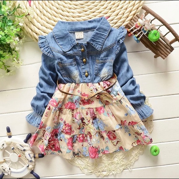 Distressed Beauty Boutique Other - •LAST 1!•What in Carnation?! Country Floral Dress•
